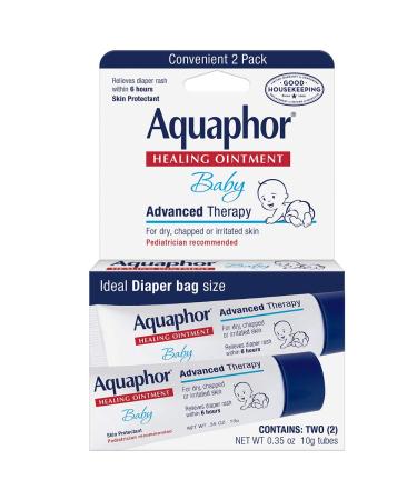 Aquaphor Baby Healing Ointment 2 Tubes 0.35 oz (10 g) Each