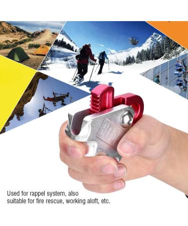 15KN Climbing Descender - Aluminum Rappelling Equipment for 9-12mm Rope | Rescue & Abseiling Gear - Buy Online on GoSupps.com