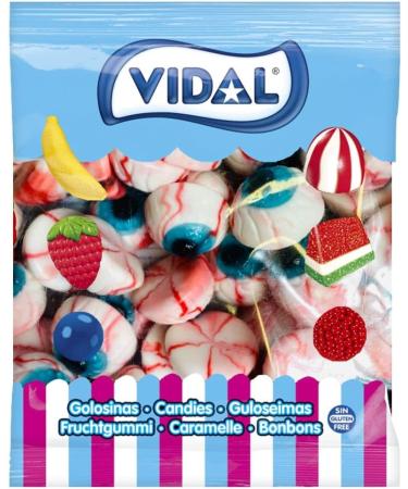 1KG Jelly Bloody Eyes - Jelly Gummy Halloween Eye Sweets - Gluten-Free - Buy Online on GoSupps.com