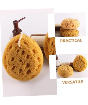 2pcs Exfoliating Bath Sponge Set | Back Scrubber & Body Wash Accessories | Ideal for Shower & Skin Cleaning - Buy Online on GoSupps.com