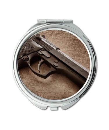 YENDOSTEEN Mirror Compact Mirror gun store Round Mirror all gun pocket mirror portable mirror