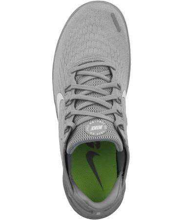 Nike Men's Free RN 2018 Running Shoe 10.5 Grey Wolf Grey/White/Volt - Buy Online on GoSupps.com