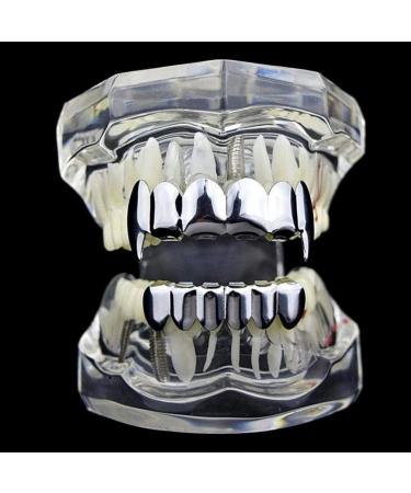 Shop TOYANDONA Silver Plated Hip Hop Teeth Grills for Men & Women | Premium Mouth Bling | Best International Shipping - Buy Online on GoSupps.com