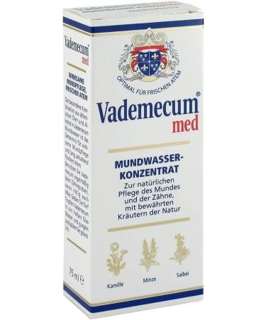 VADEMECUM MED Mundwasser Konzentrat 0888 Healthier Mouth Fresh Breath | International Shipping Available - Buy Online on GoSupps.com