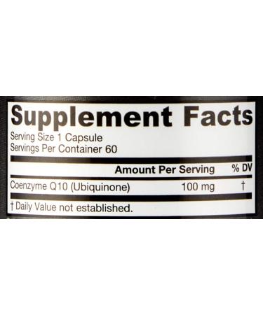 Jarrow Formulas Co-Q10 100 mg - 60 Veggie Caps | Antioxidant Support for Energy Mitochondrial Health & Cardiovascular Function - International Shipping Available - Buy Online on GoSupps.com