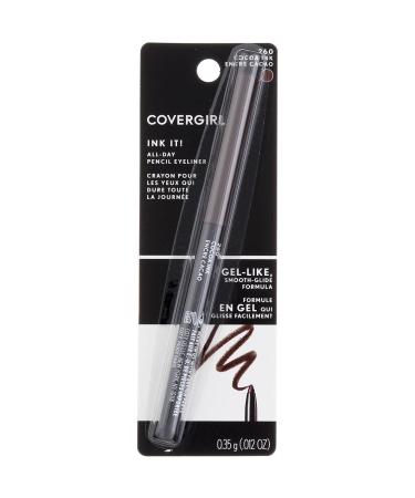 CoverGirl Ink It! Gel Like Smooth Glide Cocoa Ink 260 0.012 oz (Pack of 4)