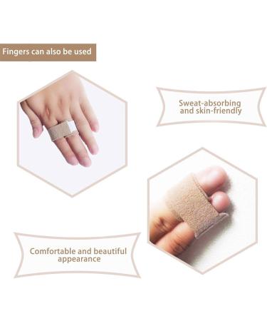 2 Piece Toe Bandages - Comfortable Hammer Toe Spreaders for Crooked Toes | Fixation & Correction Set - Buy Online on GoSupps.com