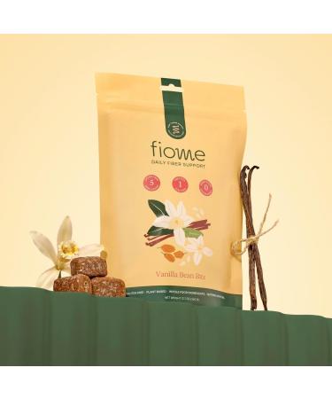 Fiome Fiber Bites - 5g Daily Fiber Supplement - Supports Regularity Digestion and Gut Health - All Natural Ingredients Vanilla Bean Flavor 30 Servings - Buy Online on GoSupps.com
