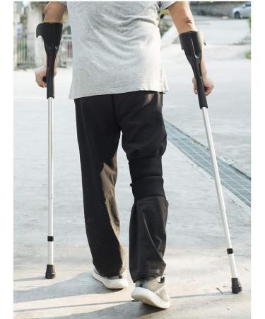 Cane Forearm Crutches - Ergonomic Handle Lightweight Arm Cuff Crutch - Adjustable 10 Stops Height Adjustable - for Standard and Tall Adults Blue 1 unit (Blue 2 units) Selfless dedication - Buy Online on GoSupps.com