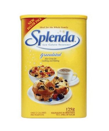 Splenda sugar alternative 125 g
