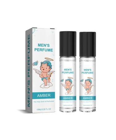 Men's Cologne Lasting Fresh Perfume Spray Enhance Attraction & Confidence Charming Romantic Hypnosis Fragrance (2PCS-B)
