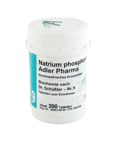 BIOCHEMIE Adler 9 Natrium phosphoricum D 6 Tabl. 200 Pcs