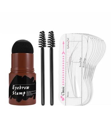 Shakven Eyebrow Stencil Kit | Brow Stencil Waterproof Eyebrow Template | Eyebrow Stencils Brow Stamp for Women Girls Everyday Home Black