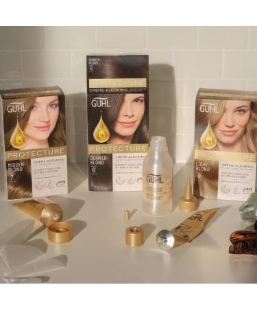  Guhl Guhl Protecture Cream-Hair Color 8 Light Blonde - 2x50 Milliliters - Buy Online on GoSupps.com