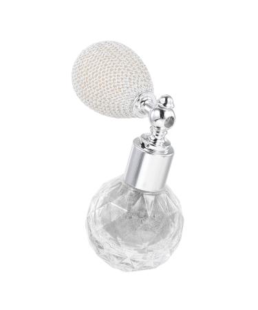 WOFASHPURET 1pc Body Air Bag Powder Spray Bottles Shimmer Sparkle Pressed Spray Loose Powder Sprayer Body Powder Silver medium