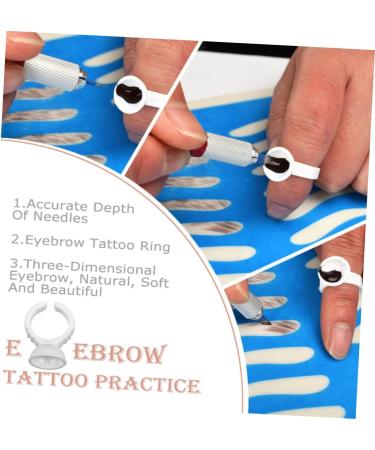 Mikinona Embroidery Kit Cup Embroidery Ink Blue Pencil Skin Practice Eyebrow Dark Coffee and D Pigment Manual Suit - Buy Online on GoSupps.com