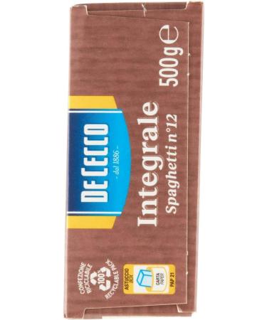  De Cecco De Cecco Whole wheat linguine 500 g - Buy Online on GoSupps.com