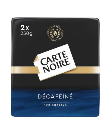 CARTE NOIRE Caf Moulu D caf in Aromatique 100% Arabica Riche en Saveurs Intenses (2x250g) - Le Lot De 3