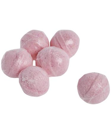 Pomegranate Mini Scoop Bath Bomb Fizz - Exfoliate and Moisturize Your Skin - 6 Pack - Buy Online on GoSupps.com