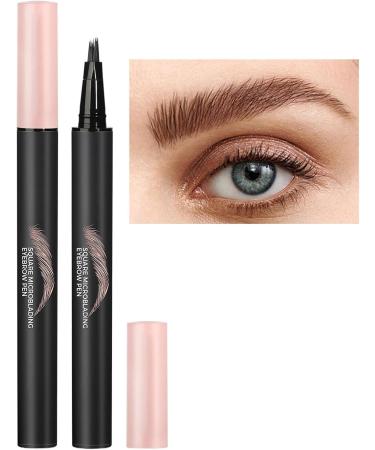 Ruyeiig Multitip Eyebrow Pen Liquid Eyebrow Pen Multitip Waterproof Eyebrow Pen Highly Pigmented Eyebrow Highlighter Smudgeproof Cosmetic 03 - Buy Online on GoSupps.com