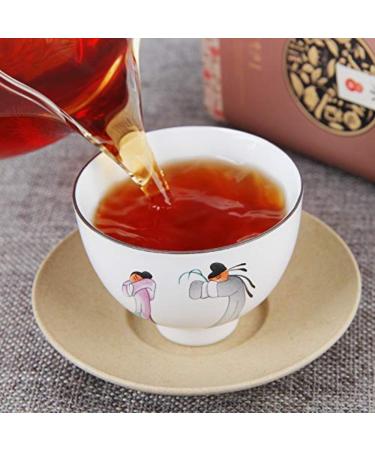 HQZM Yunnan 353oz Puerh Mature Tea Loose Leaf Tea Mature Puerh Tea 100g Easy Storage and Tasting - Buy Online on GoSupps.com