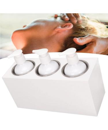 Massage Oil Bottle Warmer - 3-Bottle Spa Warmer with Adjustable 9-Temperature Mode & Timer | 110-250V (EU) - Buy Online on GoSupps.com