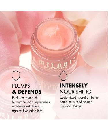 Milani Rose Butter Lip Mask - Hydrating Overnight Treatment for Lips - Buy Online on GoSupps.com