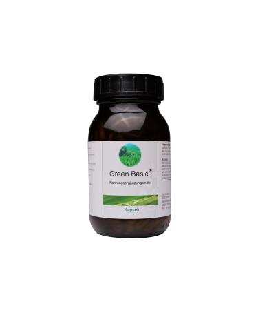 Microflorana Green Basic - Supports Metabolism and Oxygen Transport - 180 Capsules - Vegan - From Microflorana