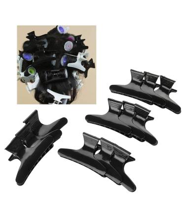 Buy Durable Hair Section Claw Clamps - 12pcs Black Butterfly Clips for Hairdressing | International Shipping Available - Buy Online on GoSupps.com