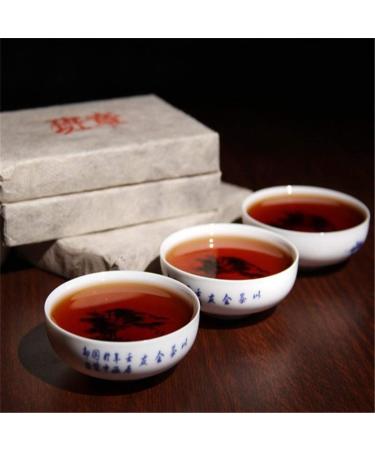 HELLOYOUNG 200g Th Puerh Ban Zhang biologique chinois m r et vieilli en brique fabrication traditionnelle aliment vert Plein de charme persistant sans additifs - Buy Online on GoSupps.com