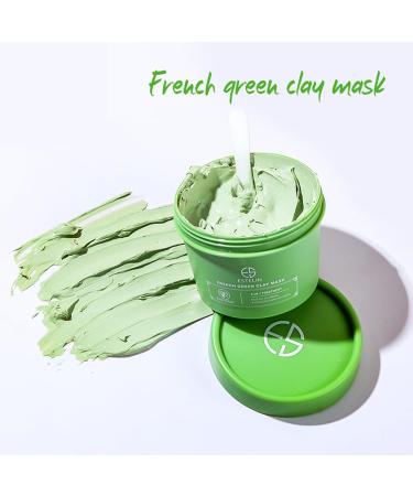 Green Tea Clay Mask for Oily Skin - Deep Cleansing Dark Spot & Acne Treatment - 3.52 Oz - Buy Online on GoSupps.com