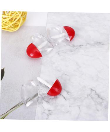 Homoyoyo Lot de 5 Set de Tubes de Gloss L vres de C ur Plastique Transparent Vides et Rechargeables Format Petit pour Maquillage L vres Voyage et Rangement Cosm tique Pratique - Buy Online on GoSupps.com