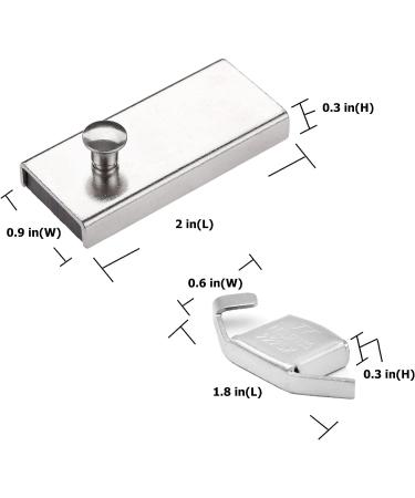 Magnetic Seam Guide 2 Pcs - Straight Seam Sewing Magnets for Universal Sewing Machines - Buy Online on GoSupps.com