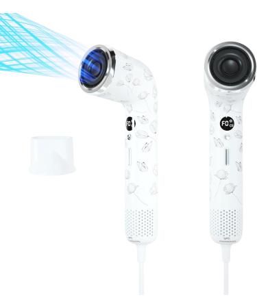 Professional Hair Dryer - 110 000 RPM Fast Drying 100M Negative Ions Lightweight & Travel-Friendly Anti-Frizz | Smooth Shiny Hair - Buy Online on GoSupps.com