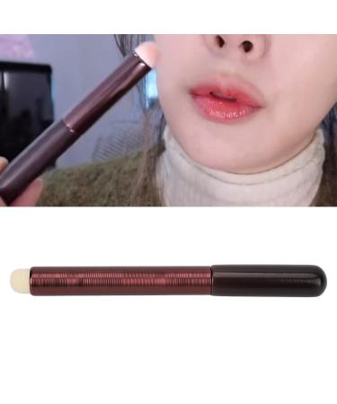 Portable Lipstick Brush - Small Round Head Smudging & Concealer Makeup Tool for Travel | Artificial Fiber - Buy Online on GoSupps.com