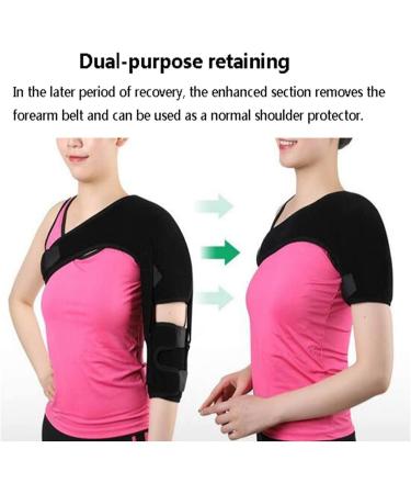 Shoulder Brace for Subluxation Recovery & Pain Relief - Support for Torn Rotator Cuff Dislocated Joint Tendonitis & Arthritis - Right Color Option - Buy Online on GoSupps.com