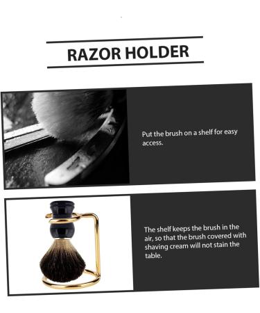 Angoily Metal Razor Brush Holder & Rack - Durable Shaving Accessory for Men - International Shipping - Buy Online on GoSupps.com
