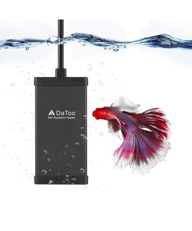 DaToo 10 Watt 20 Watt 30 Watt Small Aquarium Heater Mini Betta Flat Fish Tank Heater