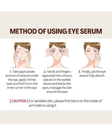Caffeine Eye Serum Caffeine Solution 5% + EGCG Under Eye Cream for Reduce Circles and Puffy Eyes Caffeine Eye Cream for Anti Aging Wrinkle Eye Bags Removal Fade Fine Lines 30ml*2 - Buy Online on GoSupps.com