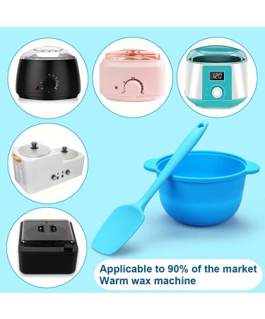 Spare Silicone Bowl & Spatula Kit for Wax Warmer - Nonstick, Easy Clean, Reusable Accessories for Hair Removal Waxing - Buy Online on GoSupps.com