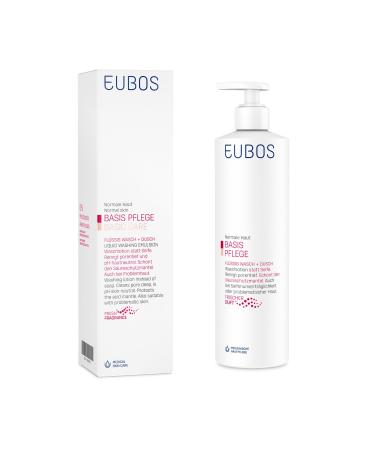 Eubos |Washing emulsion with Dosiersp.red |400ml |Against impure skin | gentle body cleaning |Skin compatibility confirmed dermatologically |pH-skin-neutral dosing dispenser