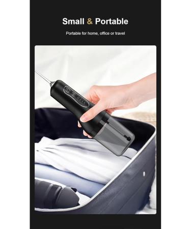 Water Flossers for Teeth - 4-Speed 5 Nozzles 260ml Tank Rechargeable & Portable for Optimal Oral Health - Buy Online on GoSupps.com