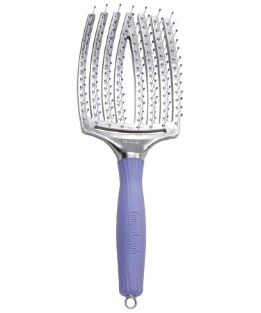 Olivia Garden FingerBrush Scalp-Hugging & Vented Paddle Hair Brush Large (Pack of 1)