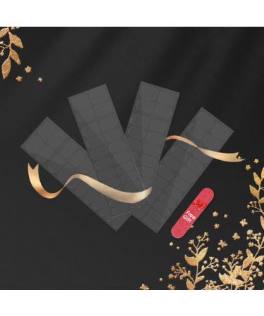 BELLIFFY 10 Sheets Nail Stickers Clear Gel Polish Strips Semi Cured Gel Nail Wraps Transparent Holy Gels Cuticle Clear Nail Gel Coat Pedicure Polish Strips Kit Nailsclear Double Sided Tape - Buy Online on GoSupps.com