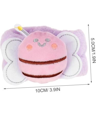 FRCOLOR 4pcs Face Wash Wristband Plush Hair Scrunchies Elastic Makeup Towel Adjustable Hair Band Elastic Scrunchy Ties Absorbent Wristbands Wash Arm Towel Flannel Elasticity South Korea - Buy Online on GoSupps.com