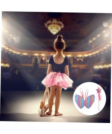 Abaodam 6 Pcs 1 Set costume props princess costume for girls Fairy Wings lovely performance clothes make up Pinkx3pcs 31x20x1cmx3pcs - Buy Online on GoSupps.com