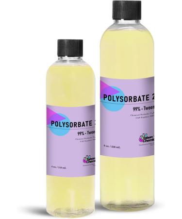 Polysorbate 20 Cosmetic Grade - 472 mL Liquid Solubilizer & Emulsifier for Skin Care | Talsen Chemicals - Buy Online on GoSupps.com