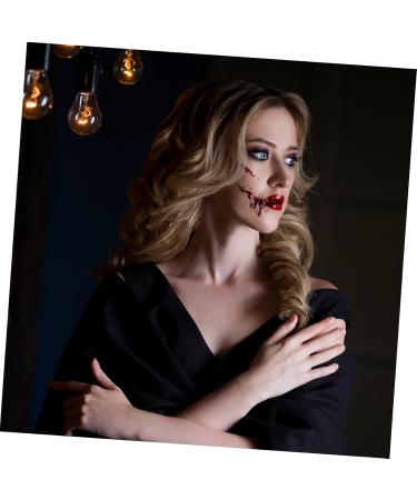 MERRYHAPY Scar Makeup Tools - Professional Scar Wax Blood Gel & Face Sponge Set for Halloween Effects | International Shipping Available - Buy Online on GoSupps.com