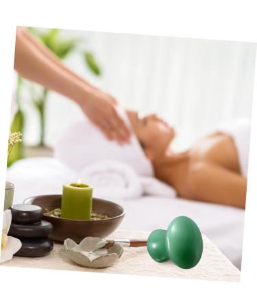 Beavorty 6 Pcs Mushroom Head Massage Stones | Jade Facial Massager Tools for Skin Care - Spa Quality Aventurine & Horn Plate Scraping Tablets - Buy Online on GoSupps.com