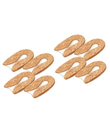 4 Pairs Transparent Heel Pad Silicone Heel Pad Women Shoe Accessories Silicone Pad for Shoe Silicon Heel Pads for Feet Silicon Heel Pads for Womens Shoes Insoles for Overpronation